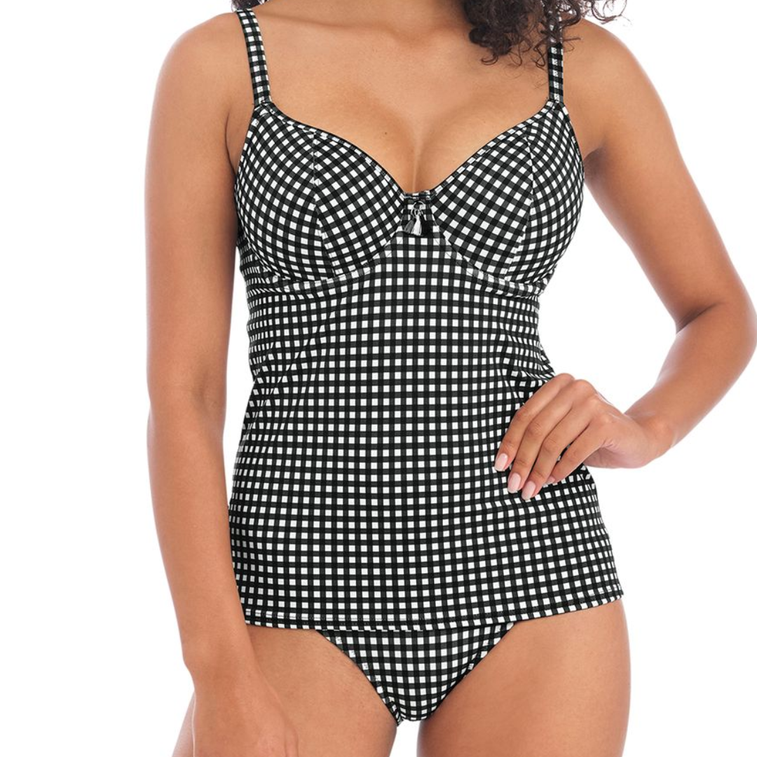 Freya Check In Plunge Tankini Top