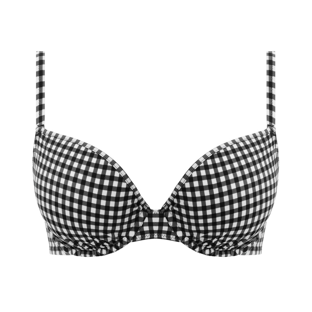 Freya Check In Moulded Bikini Top