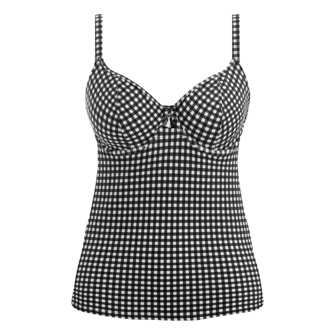 Freya Check In Plunge Tankini Top