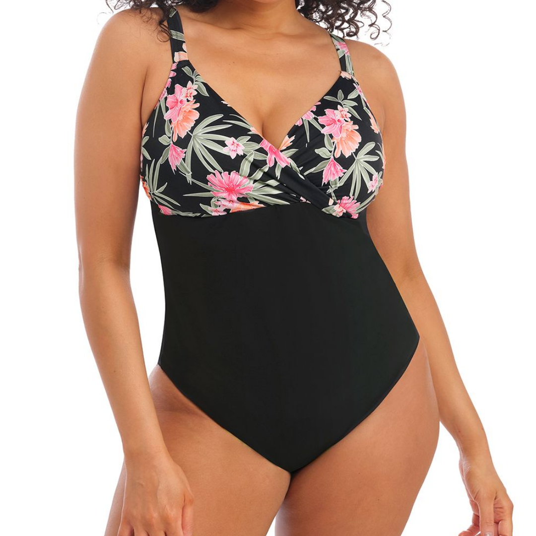 Dark Tropics Non Wired Moulded Swimsuit