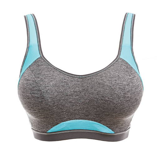 Epic Underwire Crop Top Sports Bra with Moulded Inner
